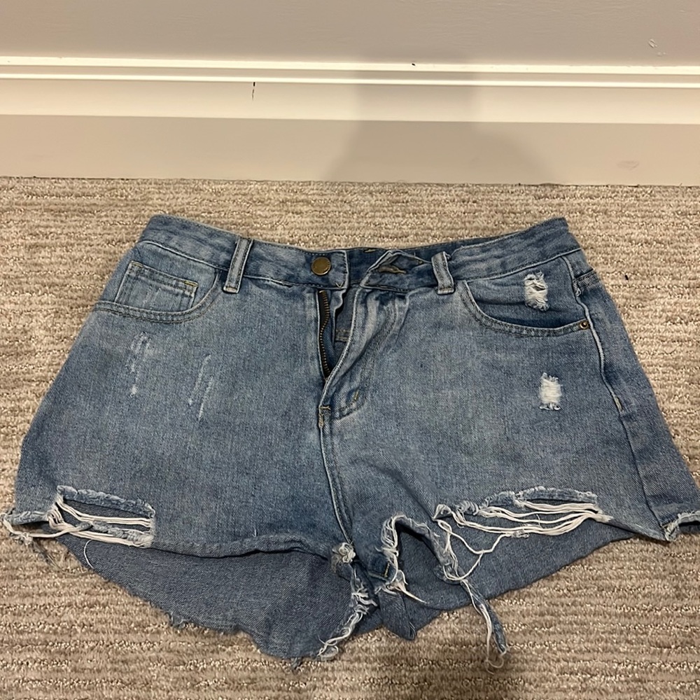 Shein high waisted shorts
